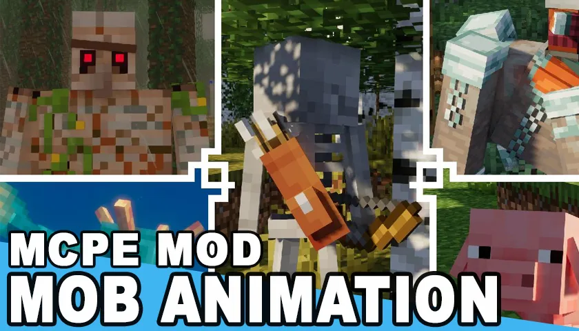 Addons Mobs Animations to MCPE | Indus Appstore | Screenshot