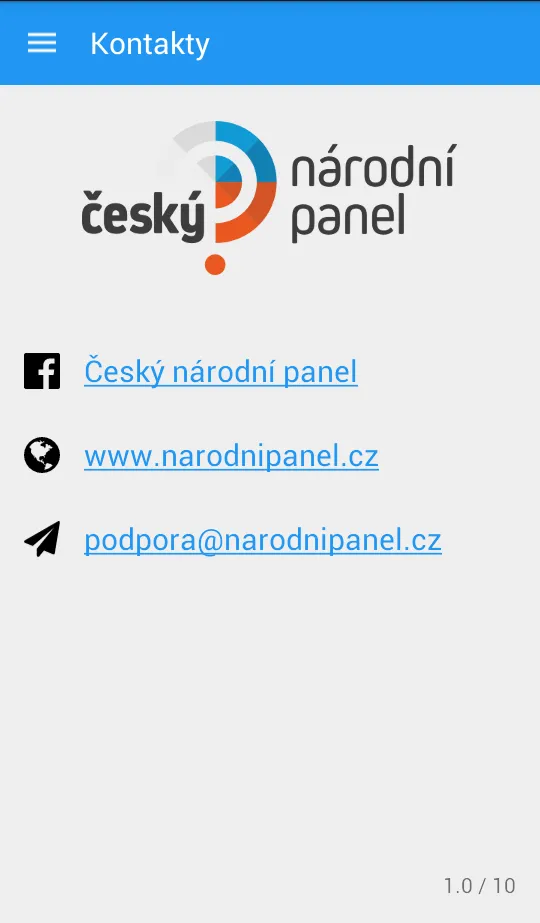 Český národní panel | Indus Appstore | Screenshot