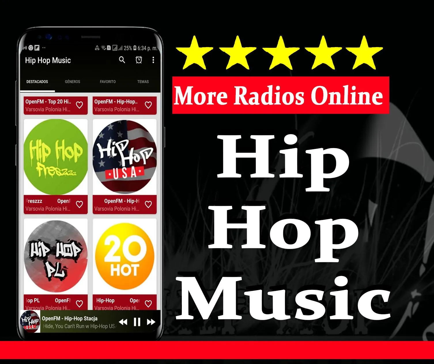 Hip Hop Music | Indus Appstore | Screenshot