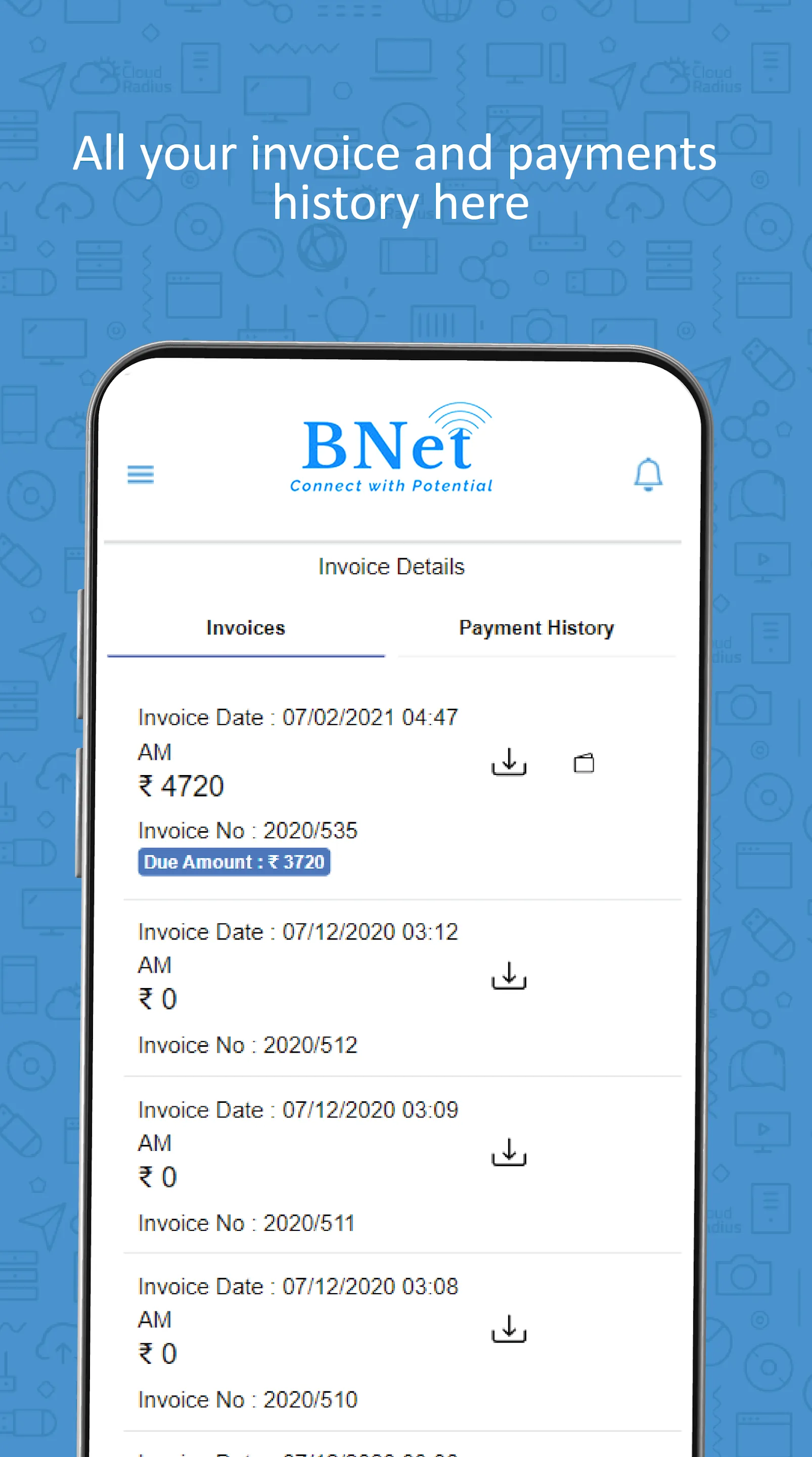 My BNet | Indus Appstore | Screenshot