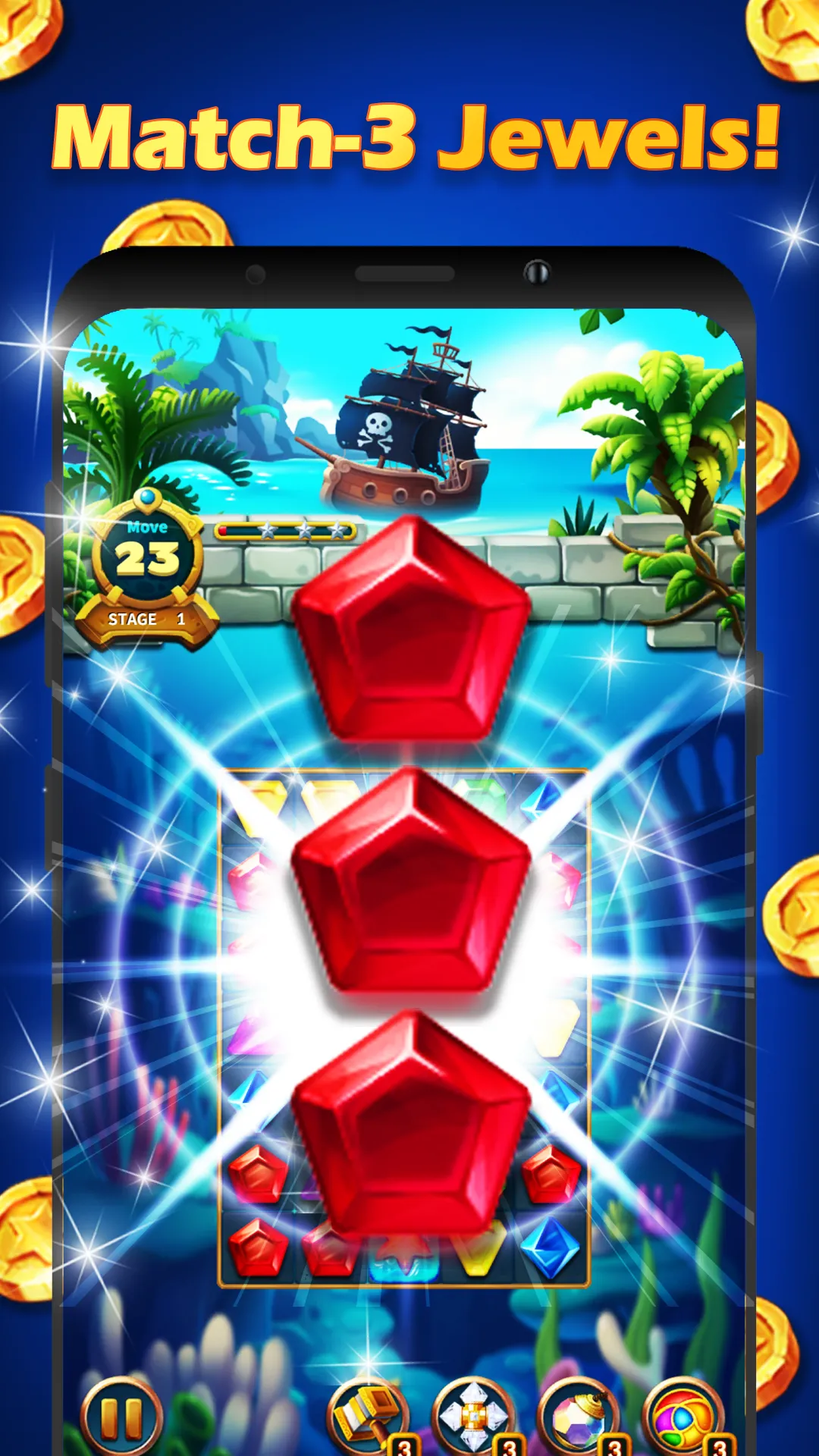 Jewels Fantasy Legend: Match 3 | Indus Appstore | Screenshot