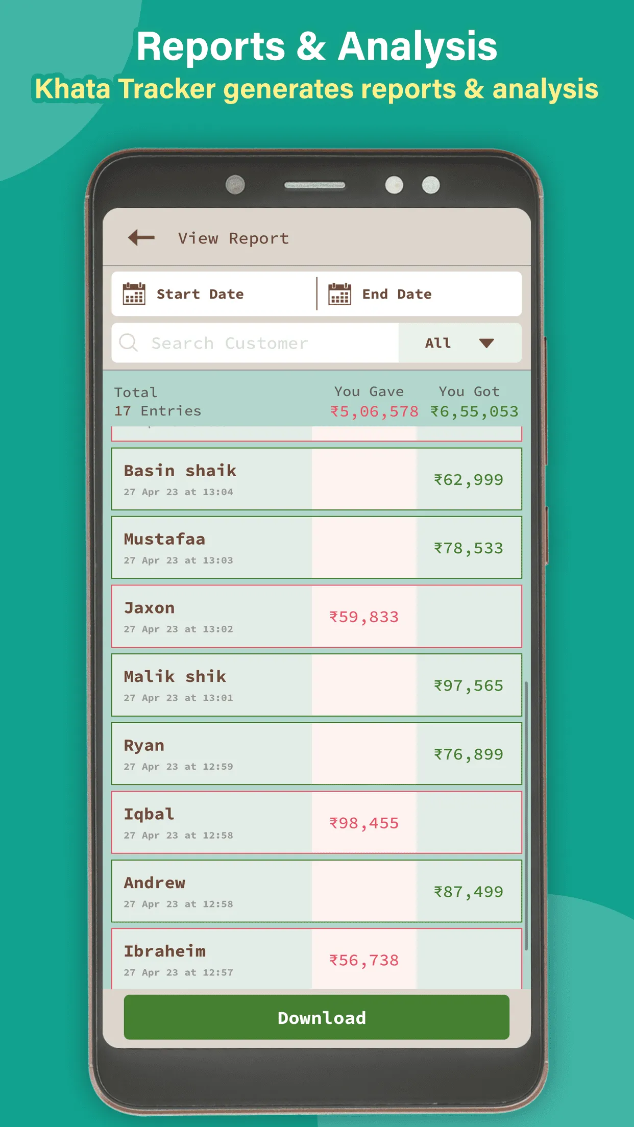 Khata Book Business Tracker | Indus Appstore | Screenshot