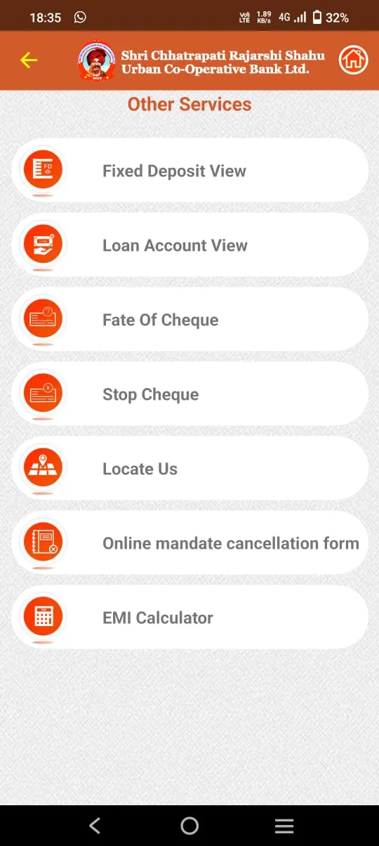 Shahu Bank | Indus Appstore | Screenshot