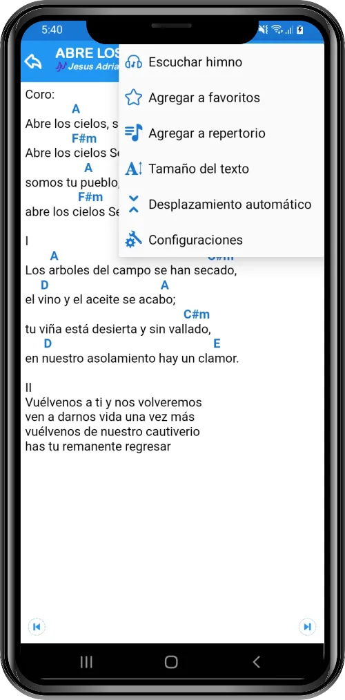 Himnario con Notas | Indus Appstore | Screenshot