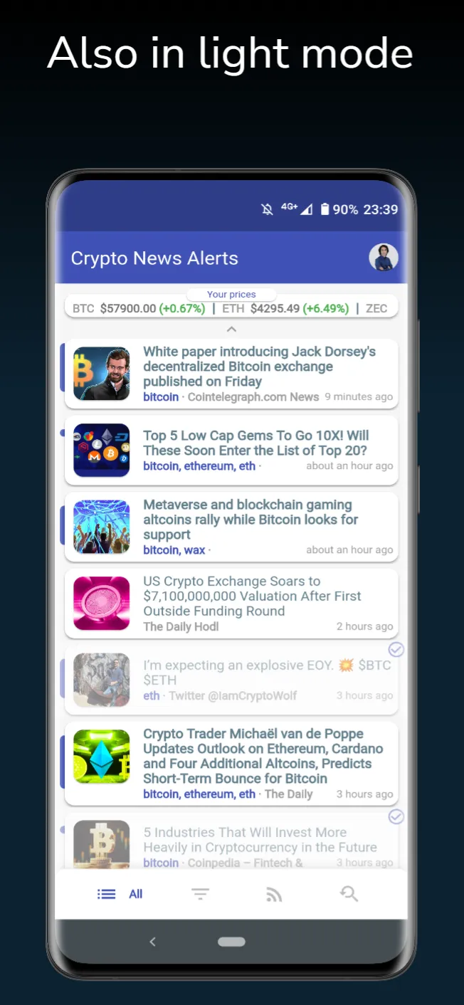 Crypto News: BTC & Alt Alerts - Apps on Indus Appstore