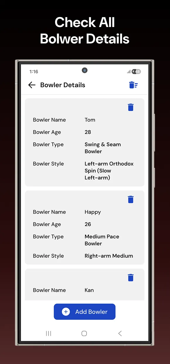 Cricket Bowling Speed Analyzer | Indus Appstore | Screenshot