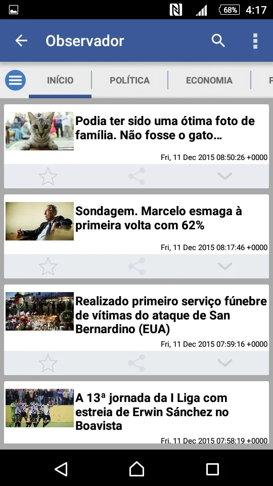 Jornal de Notícias | Indus Appstore | Screenshot