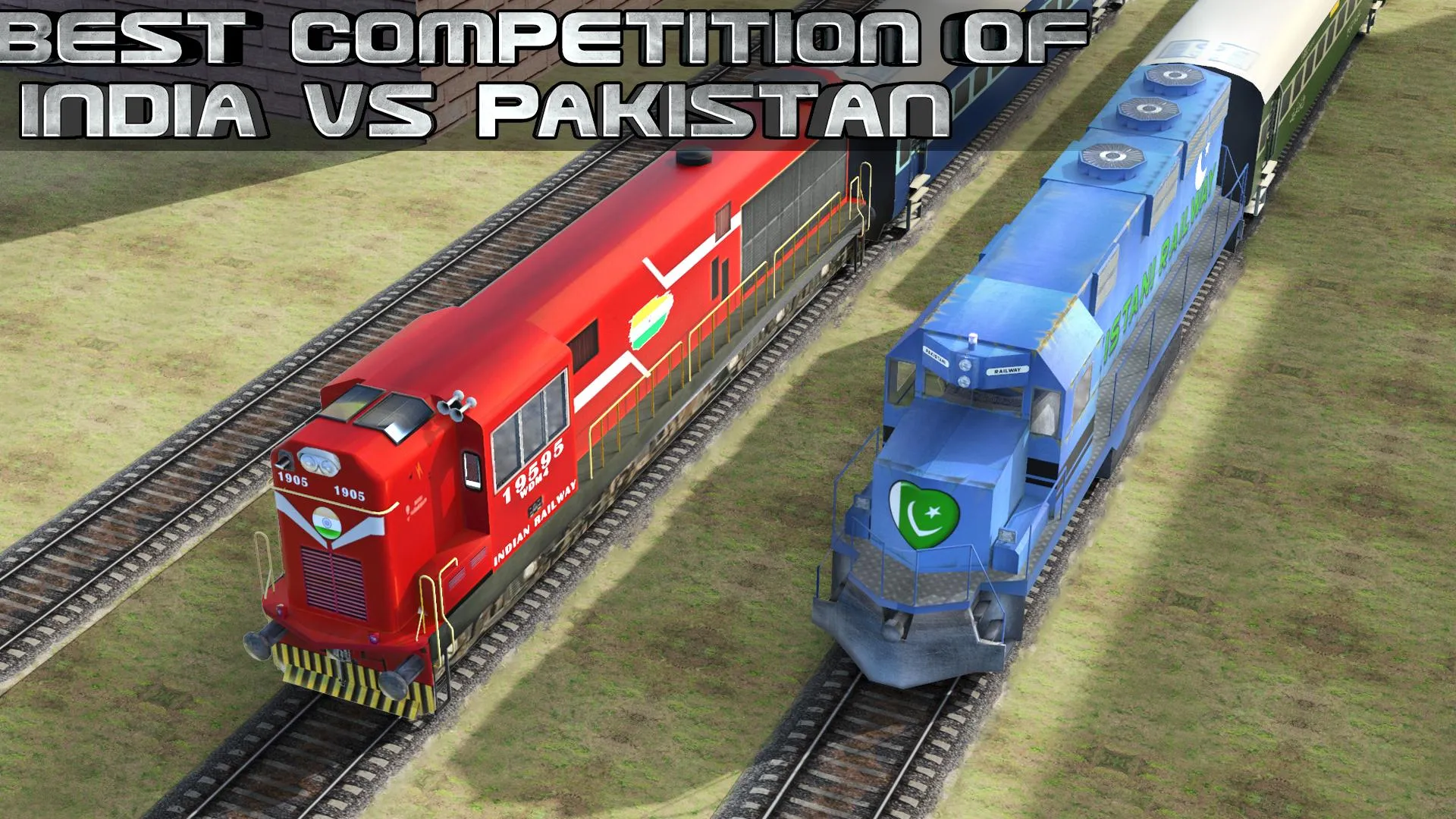 India VS Pakistan Train racing | Indus Appstore | Screenshot