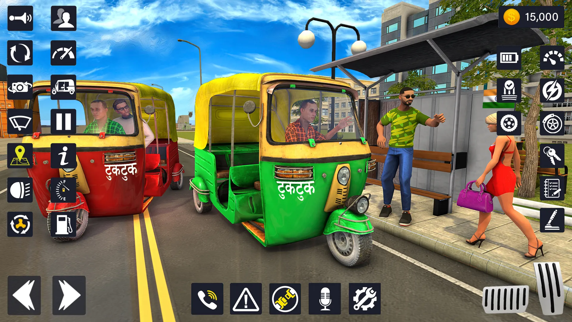 TukTuk Rickshaw Wala Auto Game | Indus Appstore | Screenshot