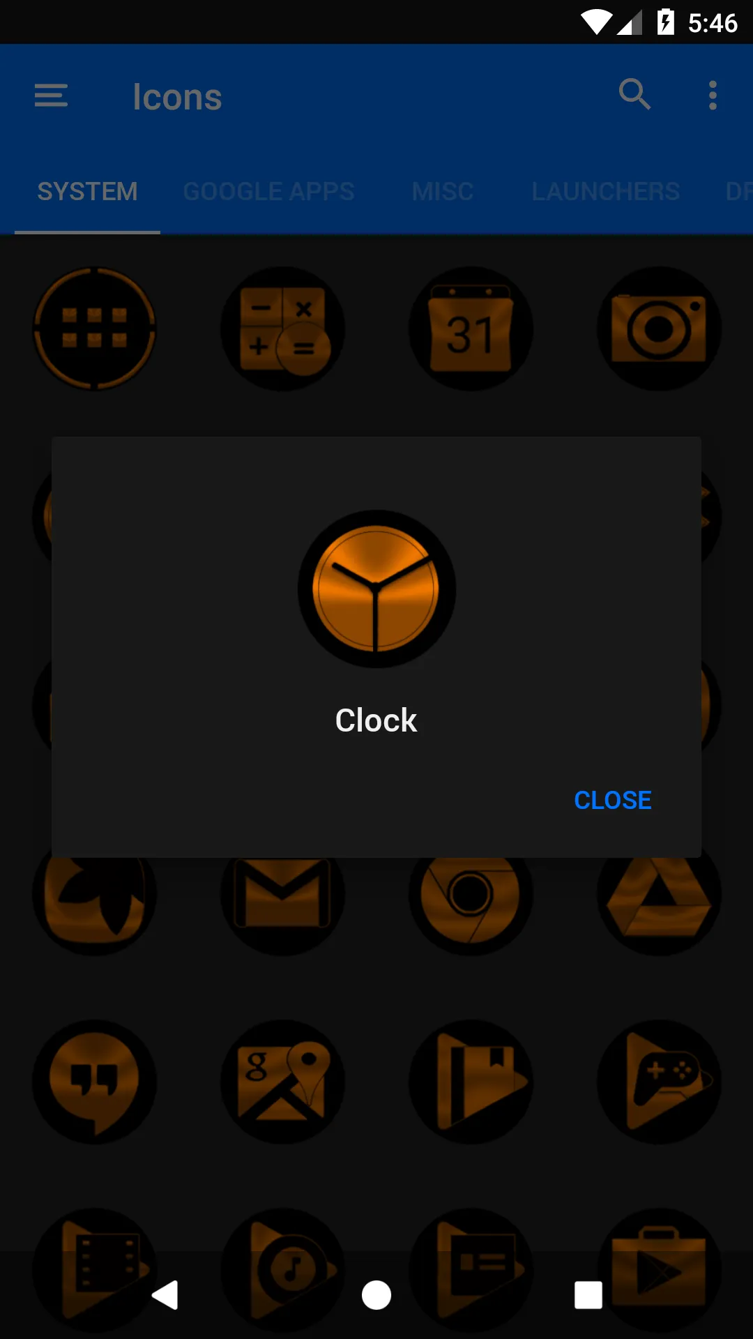 Oreo Orange Icon Pack | Indus Appstore | Screenshot