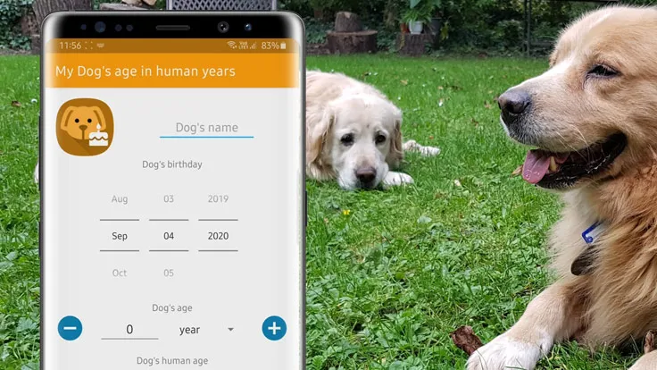 Dog's age in human years | Indus Appstore | Screenshot