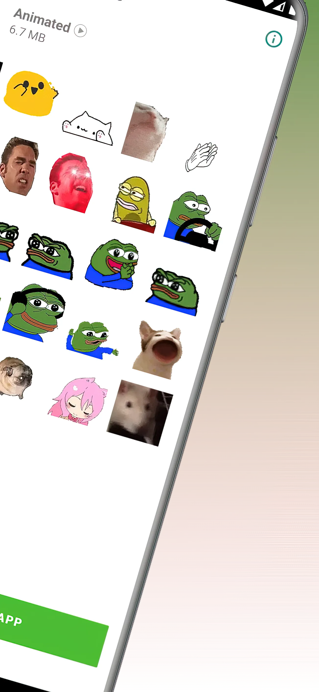 TTV Emotes for WhatsApp | Indus Appstore | Screenshot