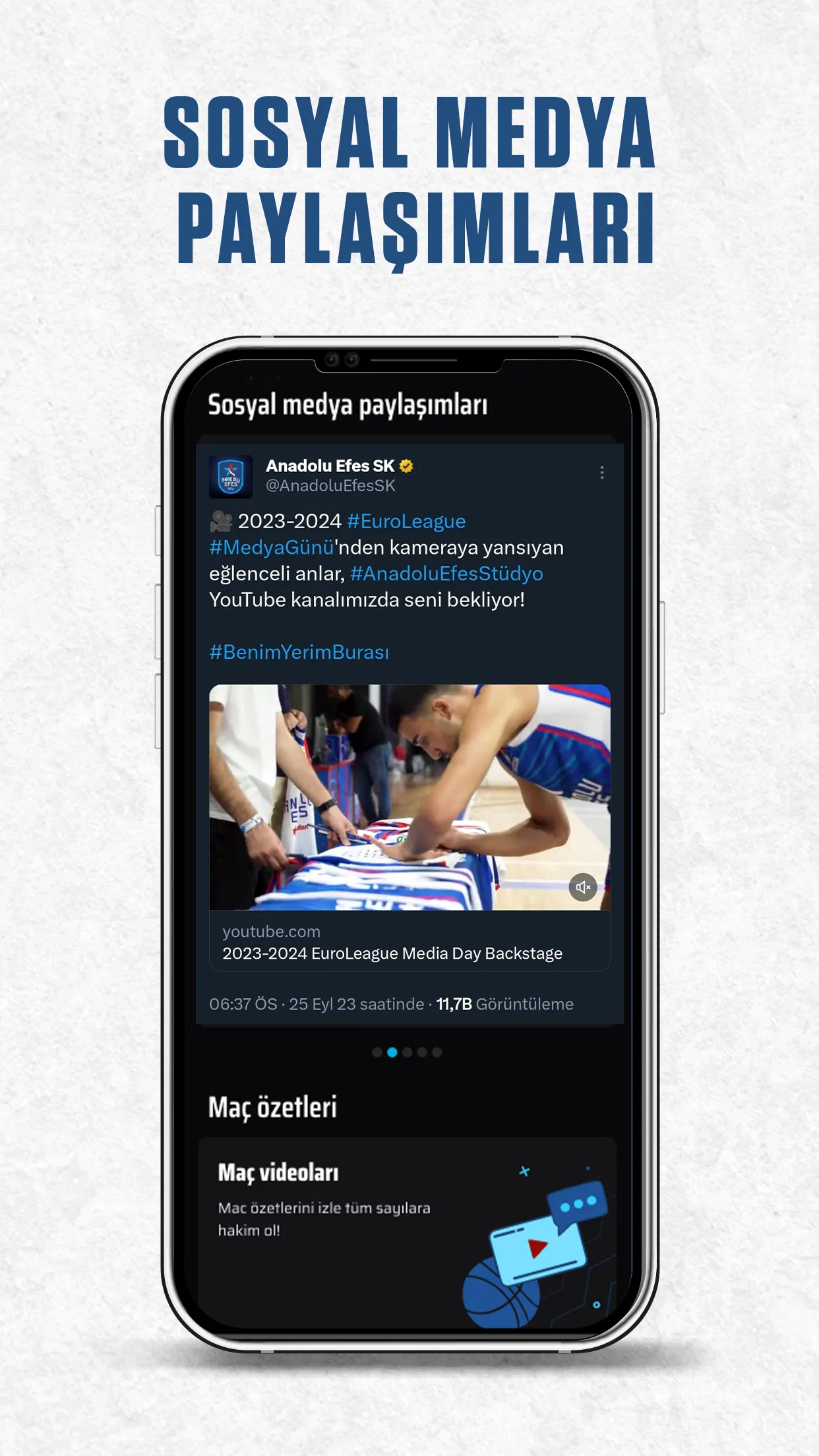 Anadolu Efes Spor Kulübü | Indus Appstore | Screenshot