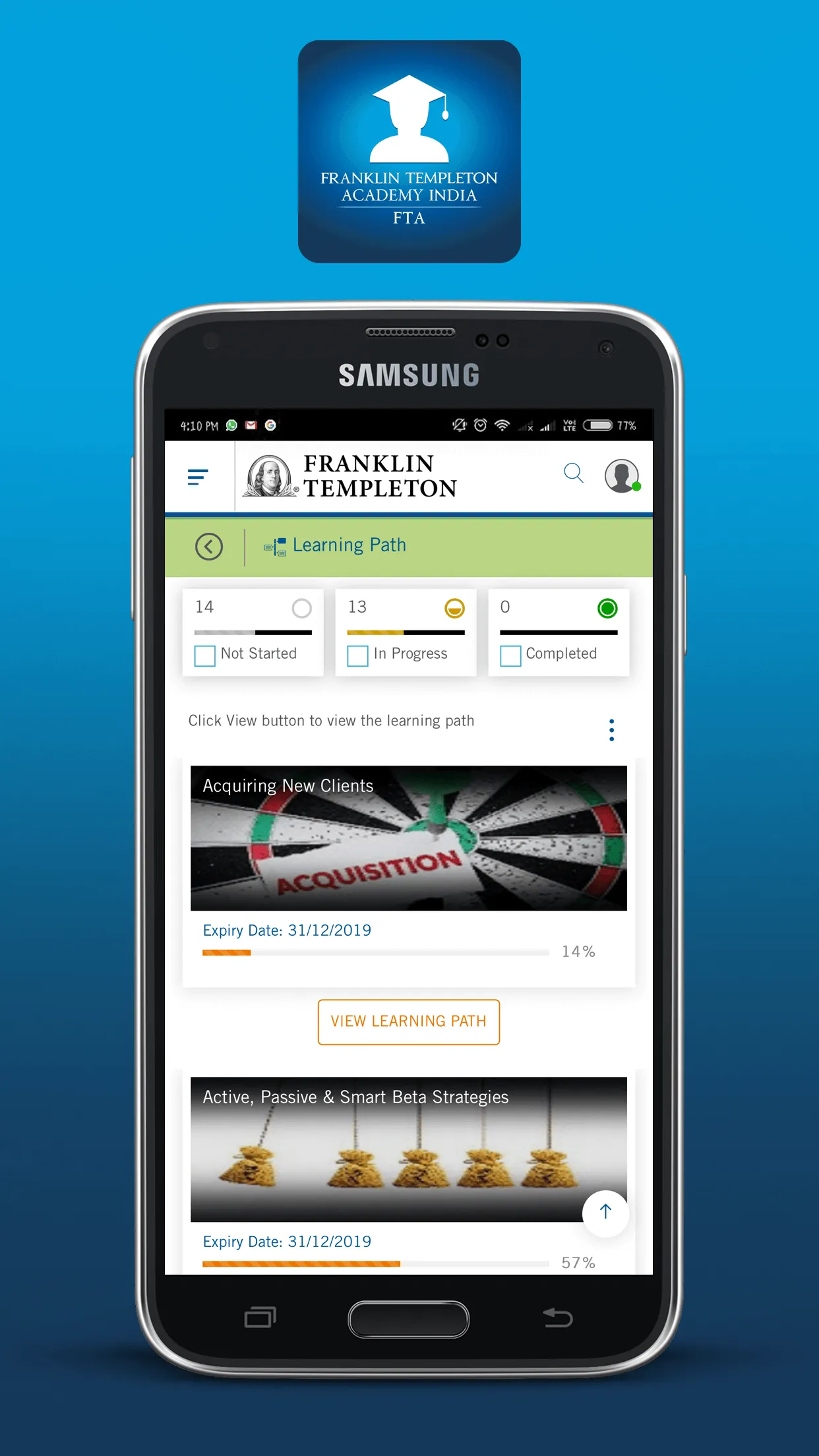 Franklin Templeton Academy, In | Indus Appstore | Screenshot