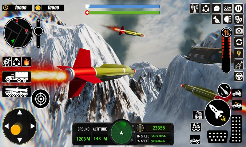 US Army Missile Launcher Game | Indus Appstore | Screenshot