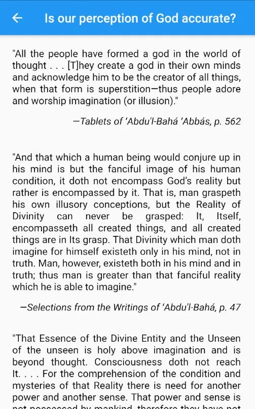 Seeker: A Bahai Perspective | Indus Appstore | Screenshot