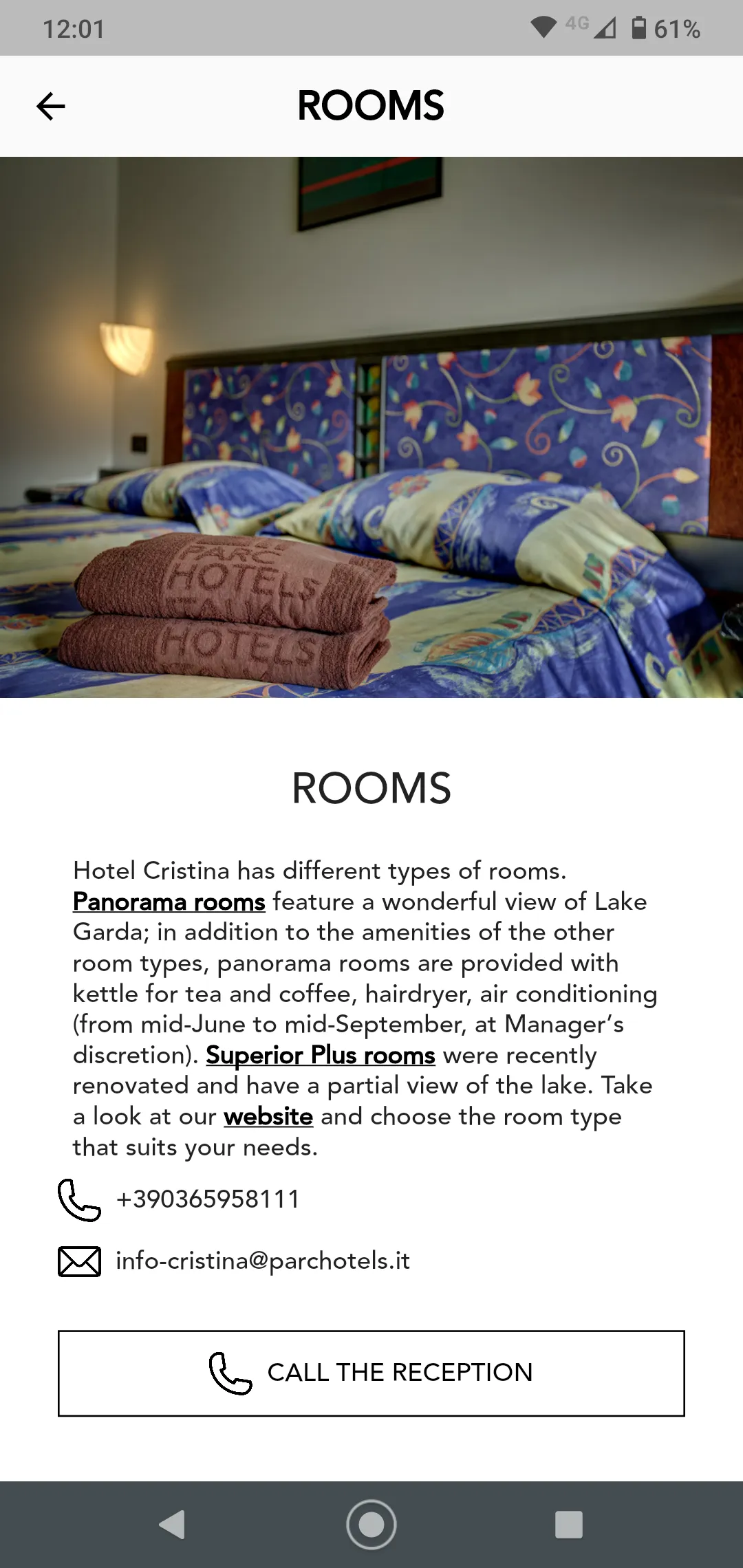 Hotel Cristina - Limone | Indus Appstore | Screenshot