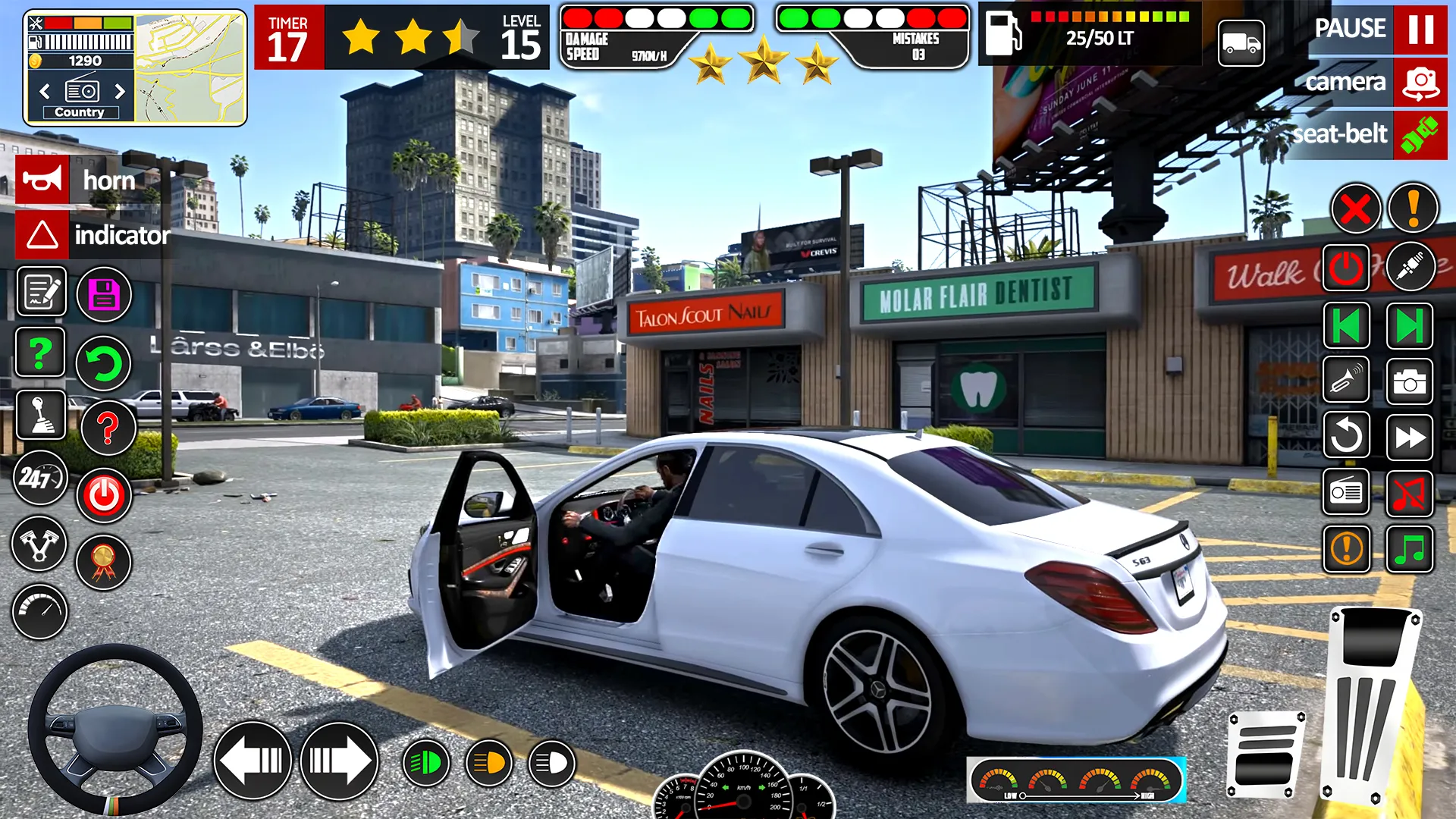 Real Car Driving Car Sim Game | Indus Appstore | Screenshot