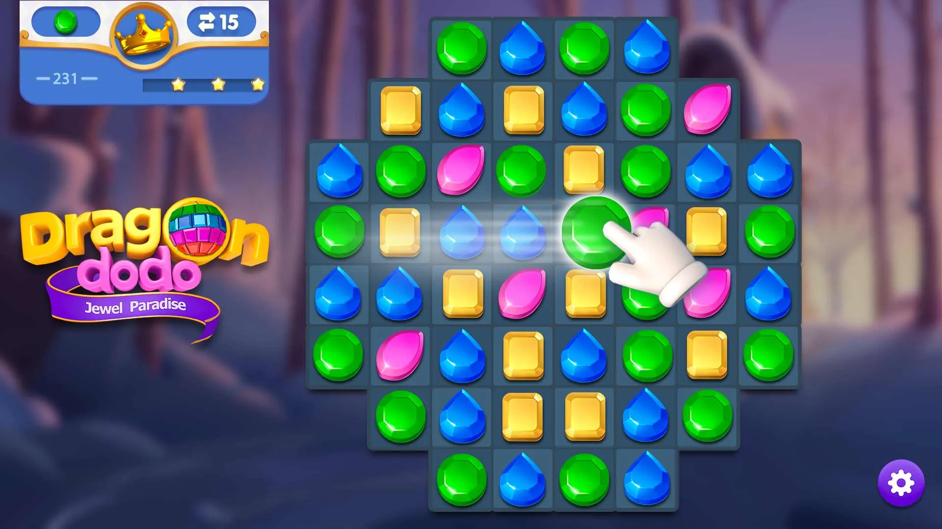 Dragondodo - Jewel Blast | Indus Appstore | Screenshot