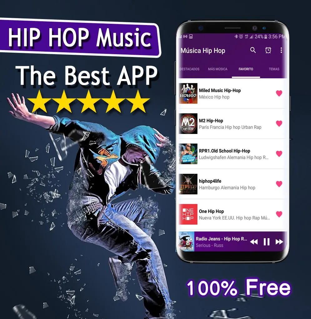 Hip Hop Music | Indus Appstore | Screenshot