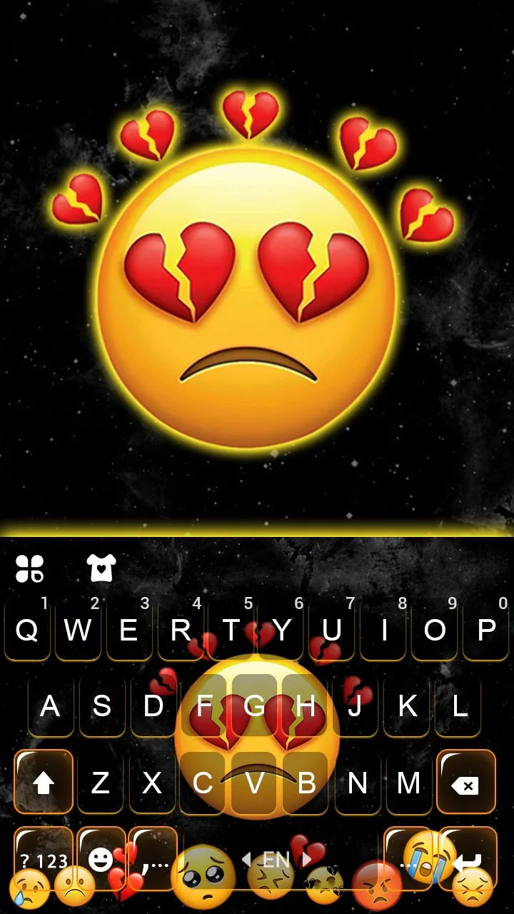 Broken Heart Gravity Theme | Indus Appstore | Screenshot