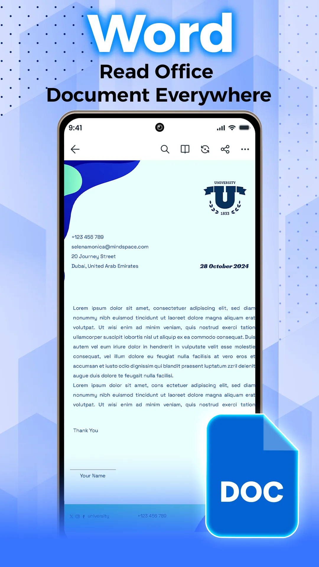 OfficeView - PDF Reader | Indus Appstore | Screenshot