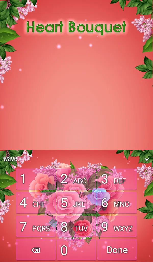 Bouquet Live Wallpaper Theme | Indus Appstore | Screenshot