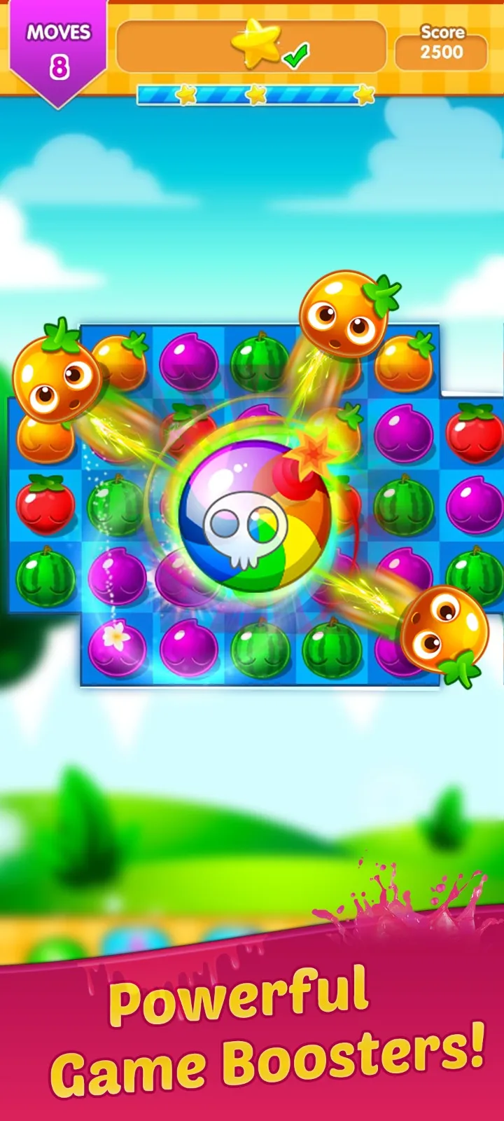 Fruit link blast line connect | Indus Appstore | Screenshot