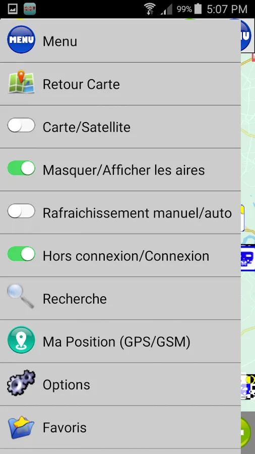 Aires de Campingcar-Infos V4.x | Indus Appstore | Screenshot