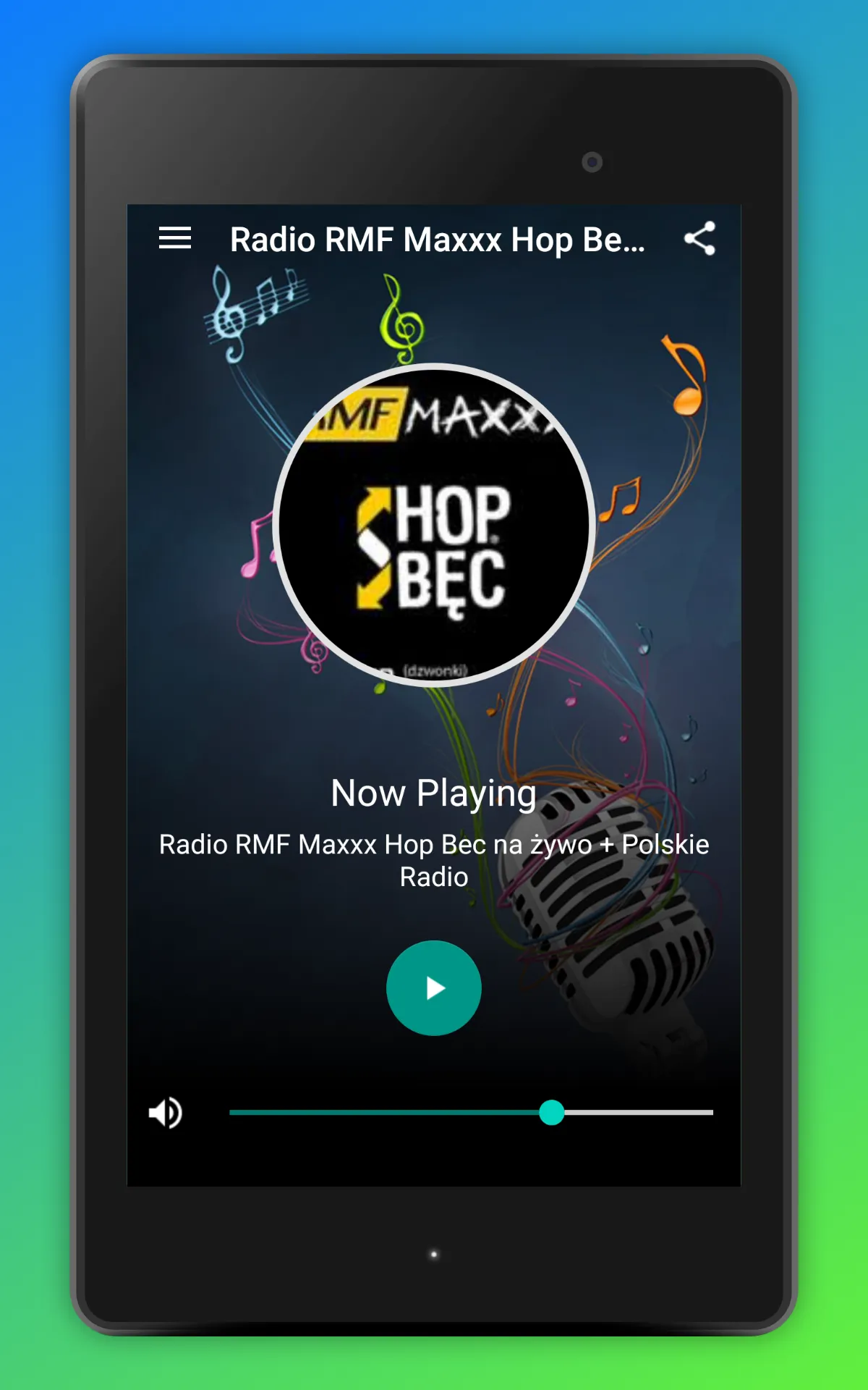 Radio RMF Maxxx Hop Bec FM App | Indus Appstore | Screenshot