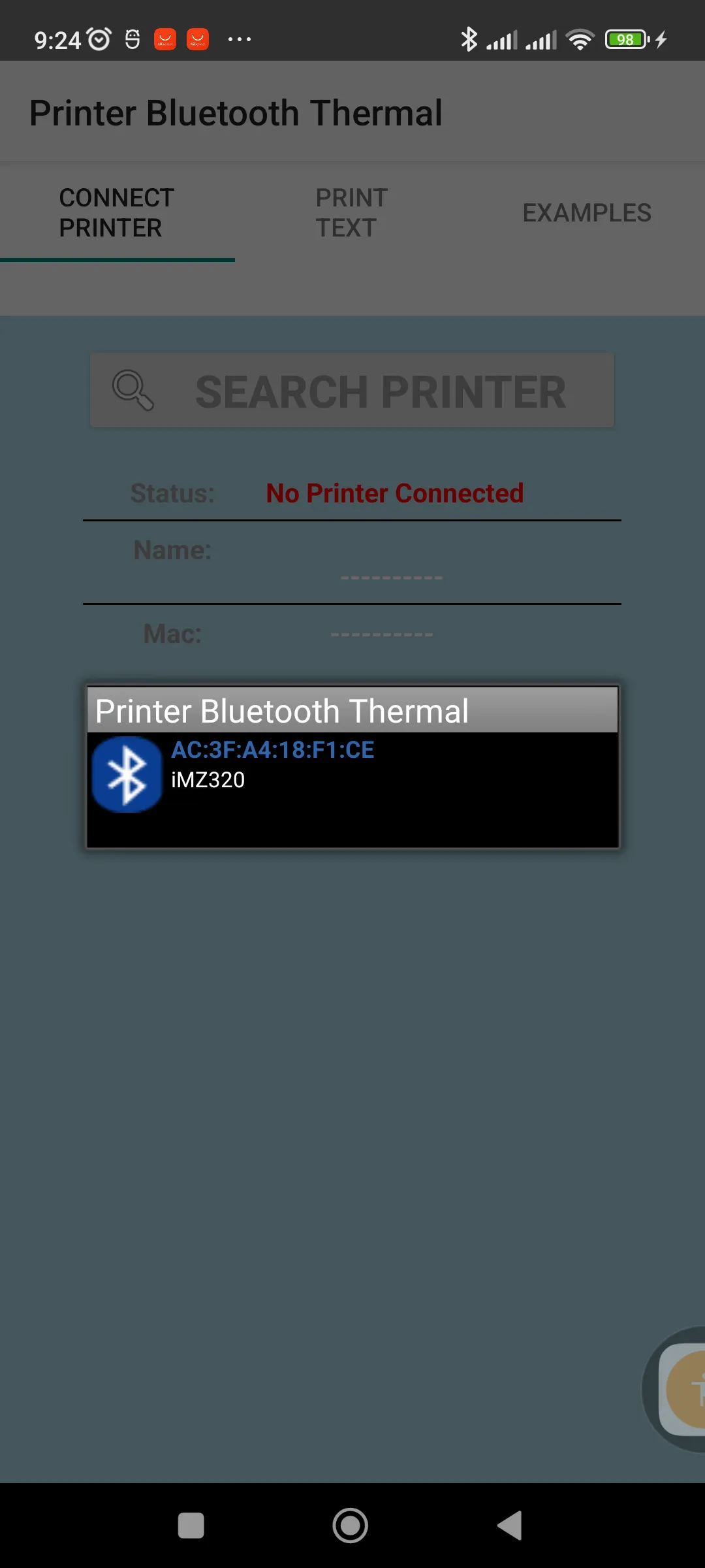 Printer Bluetooth Thermal | Indus Appstore | Screenshot