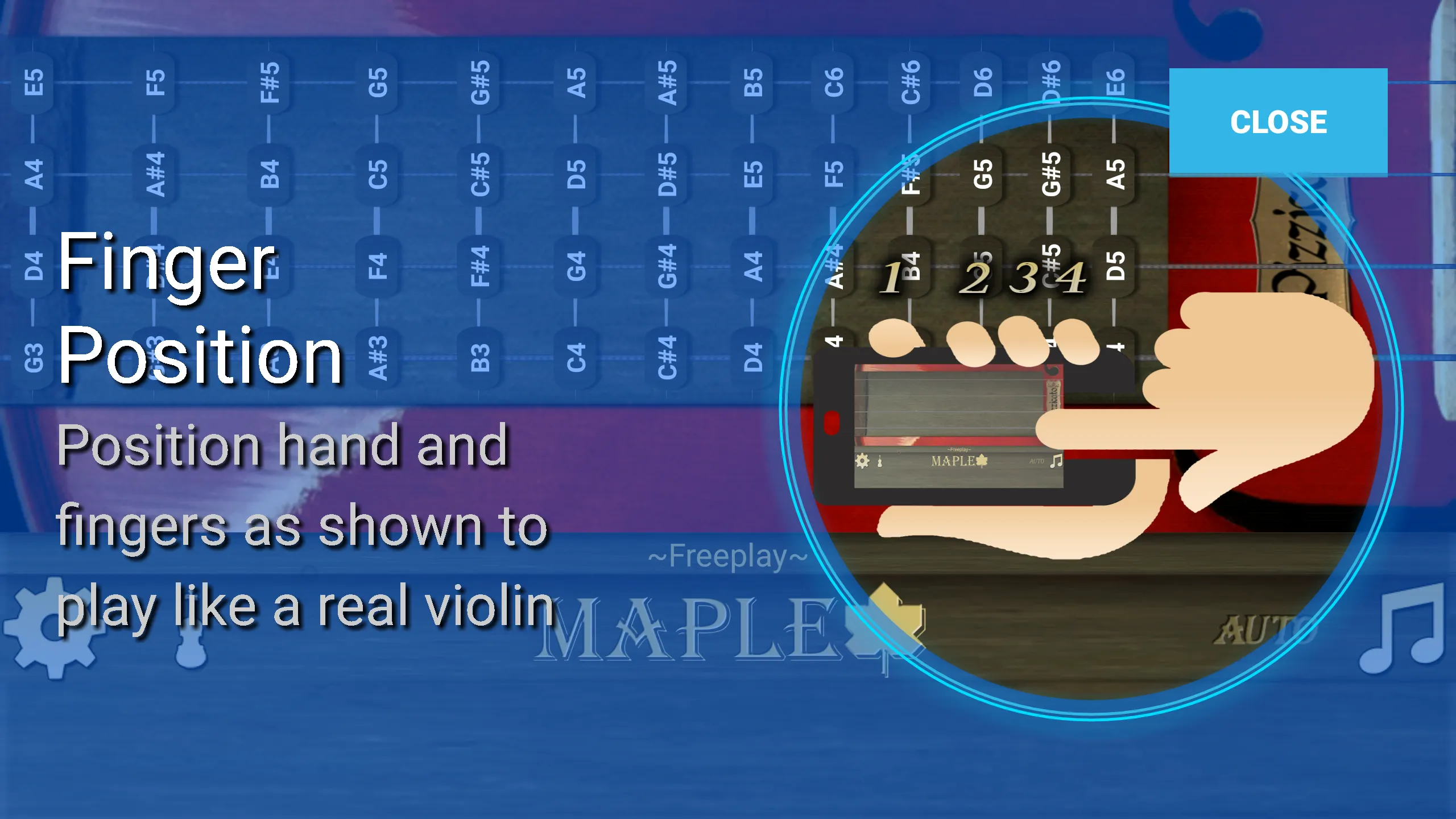 Maple Violin | Indus Appstore | Screenshot