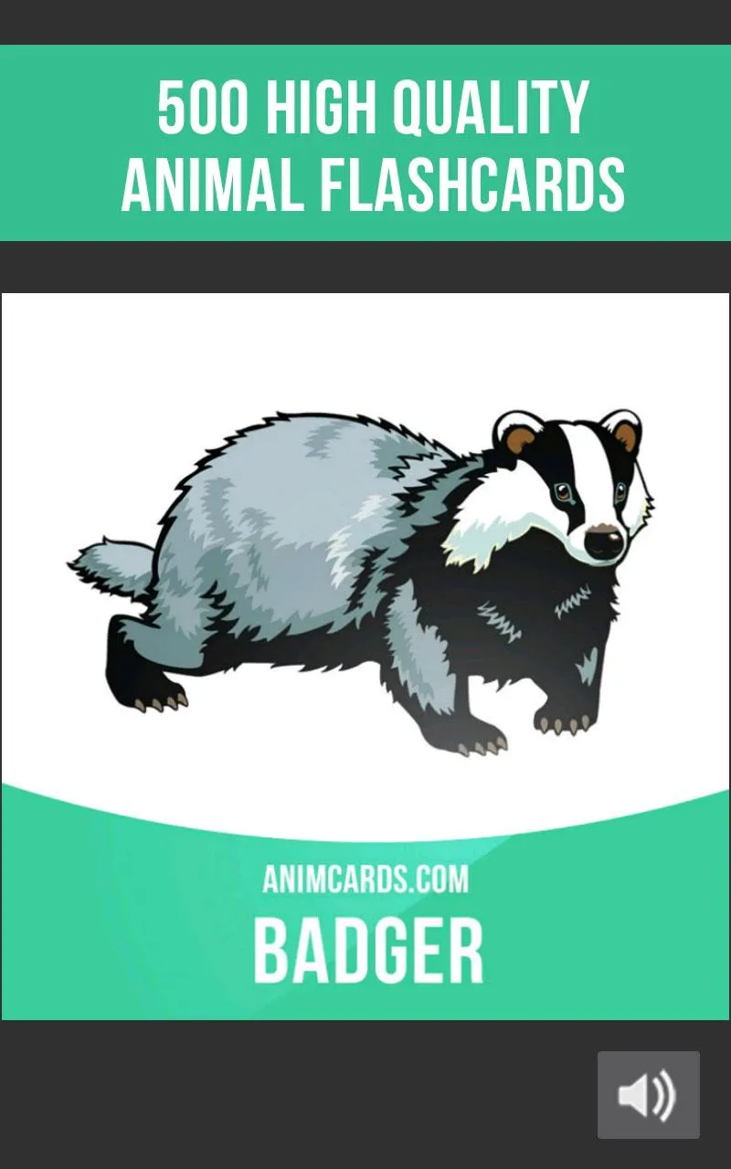 Animals Cards: Learn Animals i | Indus Appstore | Screenshot