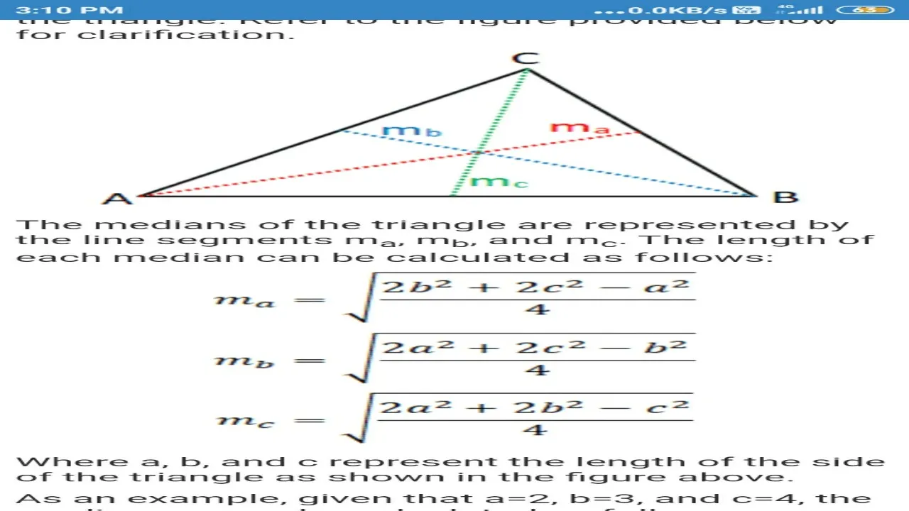 TRIANGLE CALCULATOR | Indus Appstore | Screenshot