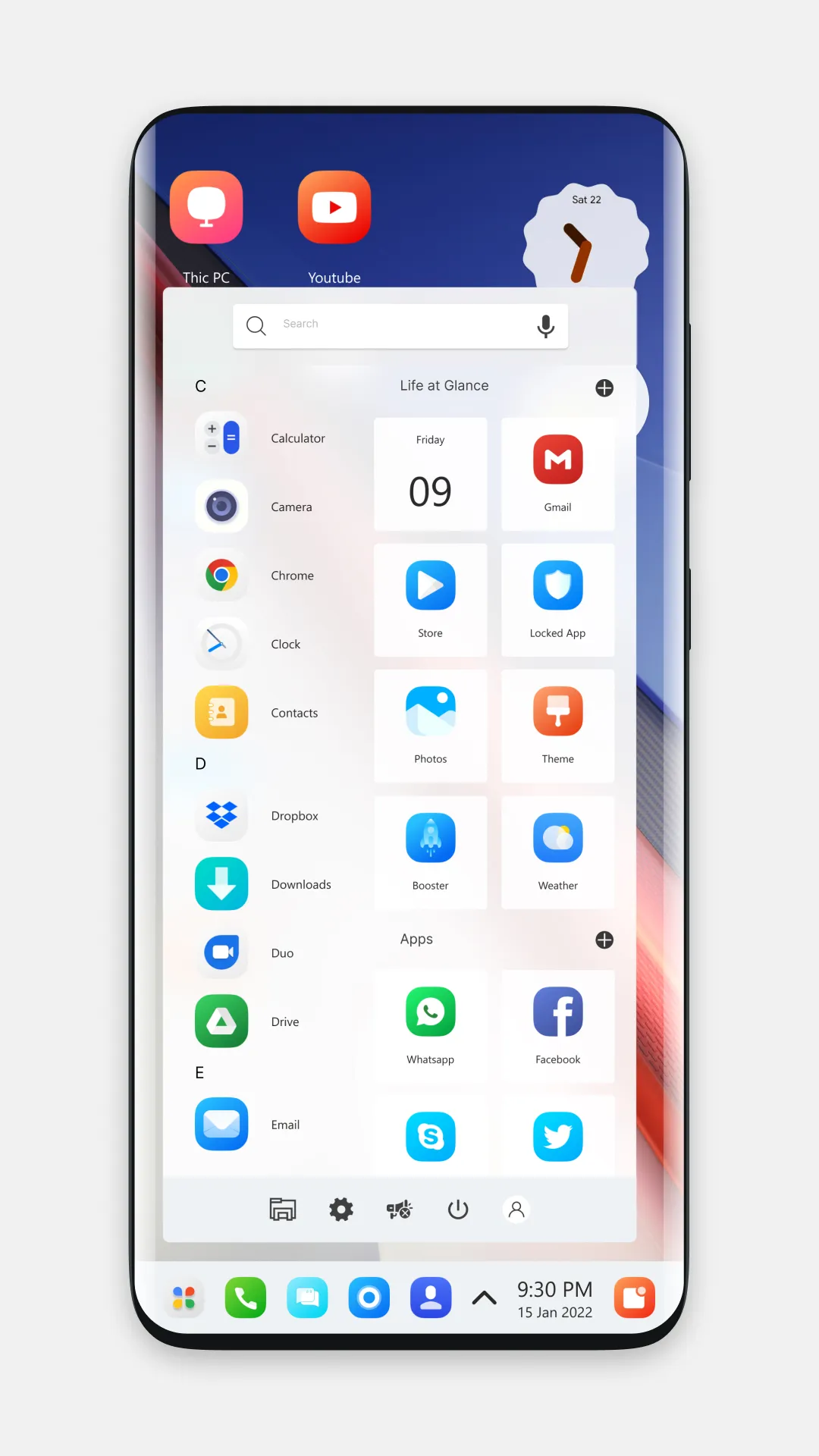 iQOO 11 theme for launcher | Indus Appstore | Screenshot