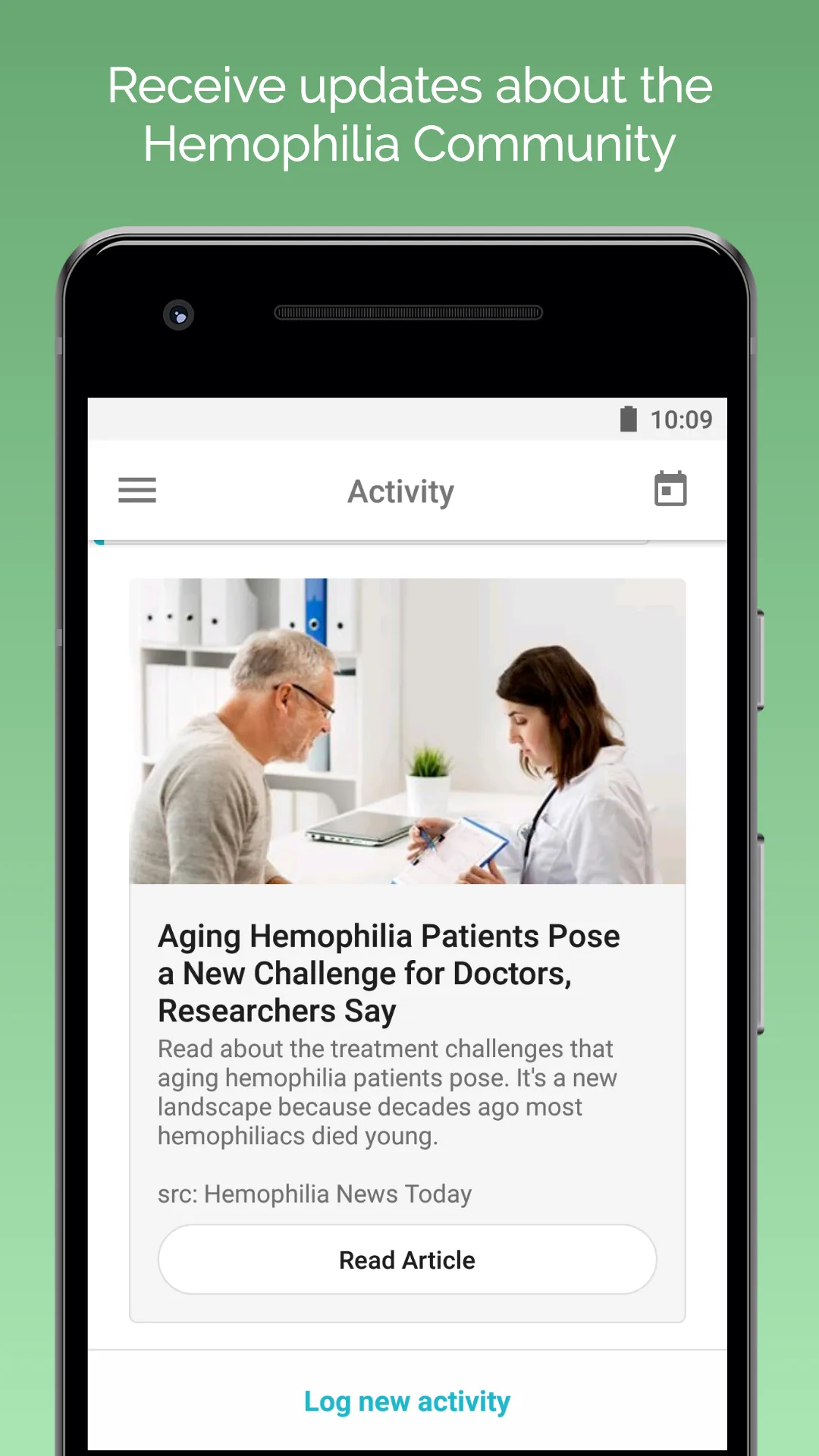 MicroHealth Hemophilia | Indus Appstore | Screenshot