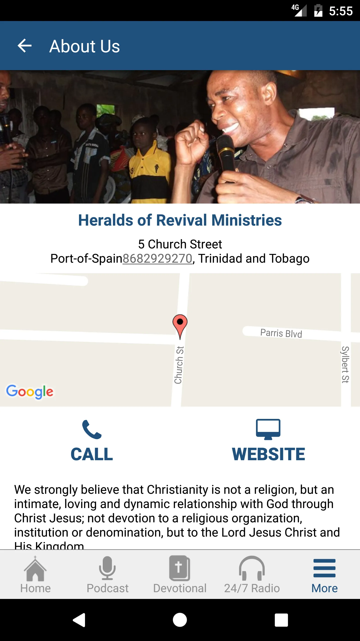 Heralds of Revival Ministries | Indus Appstore | Screenshot