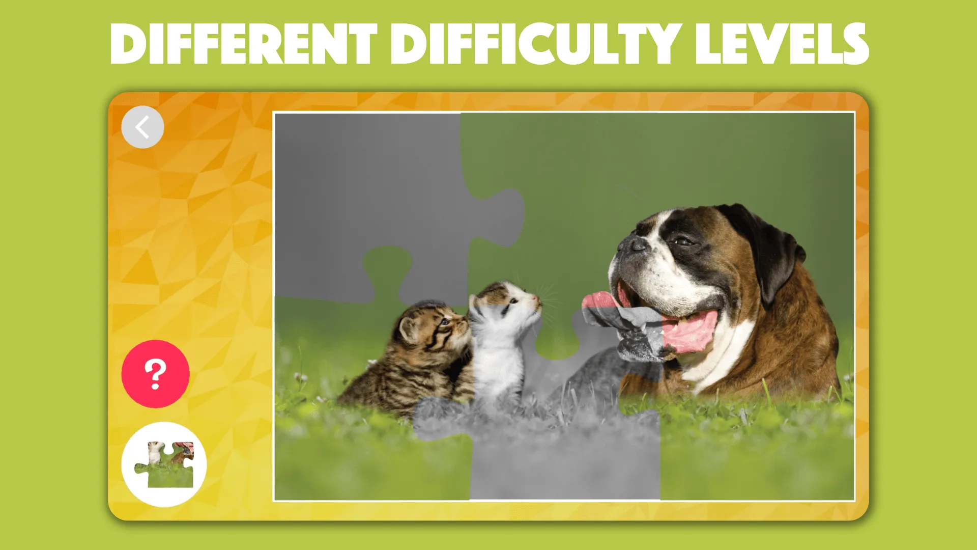 Dogs & Cats Puzzles for kids | Indus Appstore | Screenshot