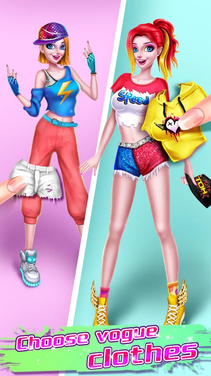 Dressup Hip Hop Girls | Indus Appstore | Screenshot