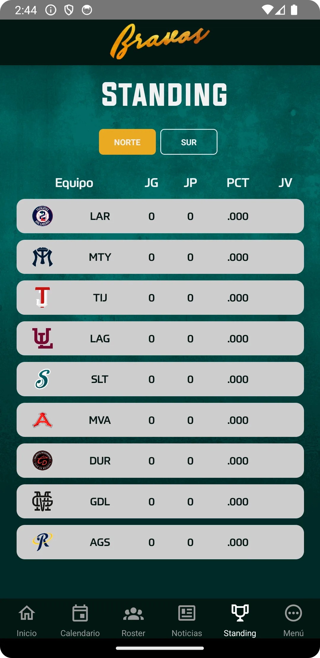 Bravos de León Oficial | Indus Appstore | Screenshot