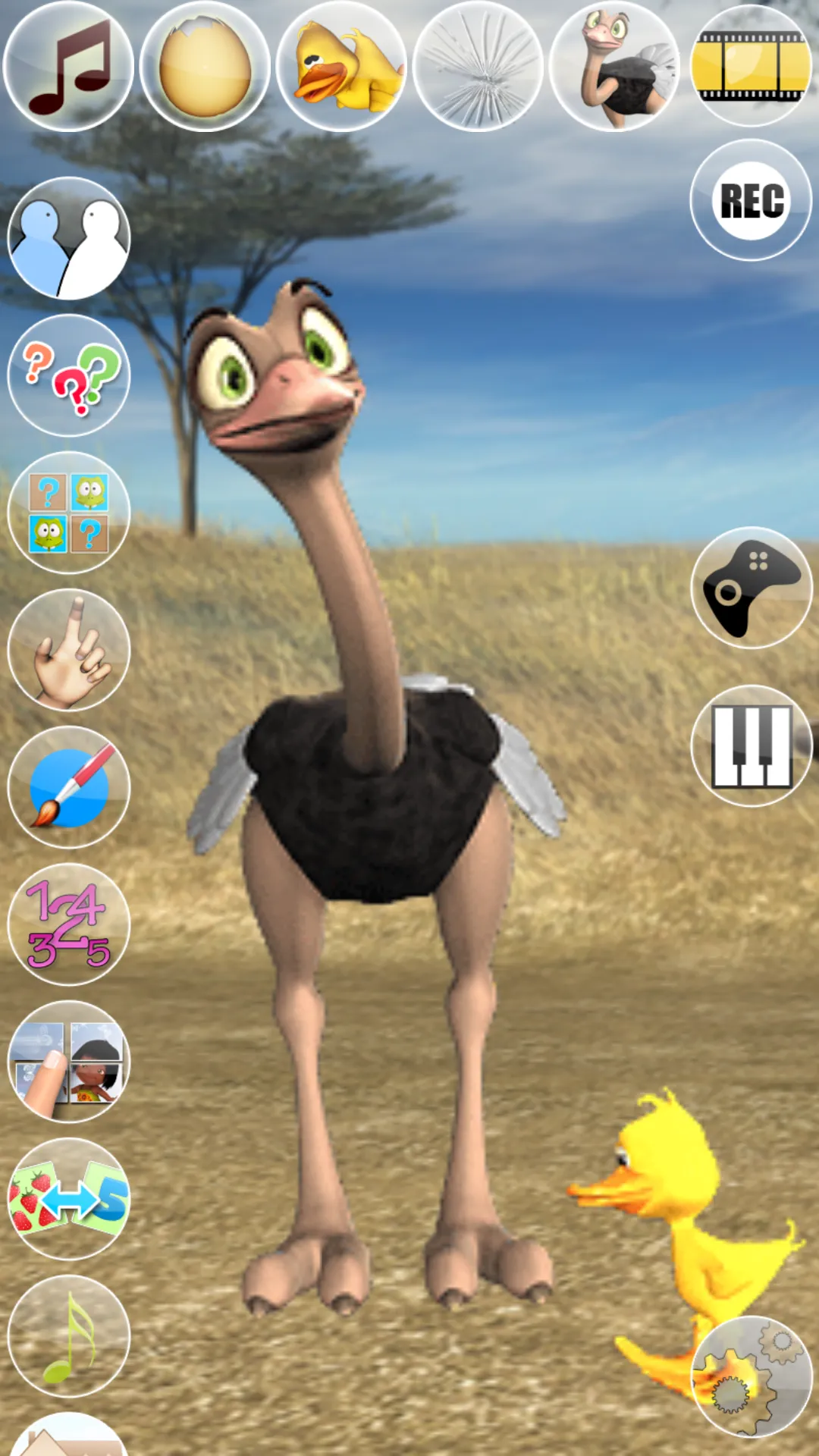 Talking Joe Ostrich | Indus Appstore | Screenshot