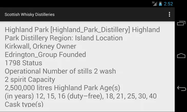 Scottishwhiskydistilleries | Indus Appstore | Screenshot