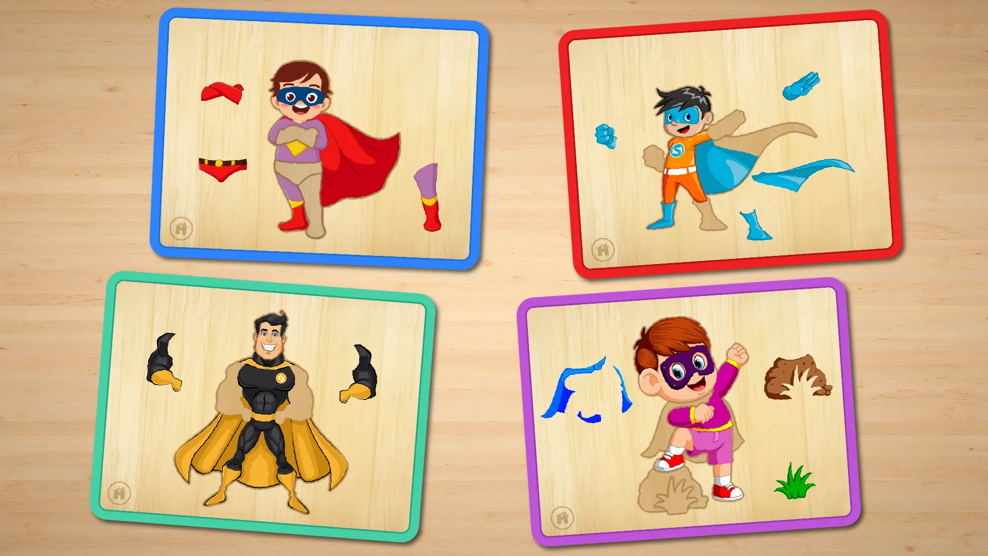 Baby Superhero Jigsaw Puzzle | Indus Appstore | Screenshot