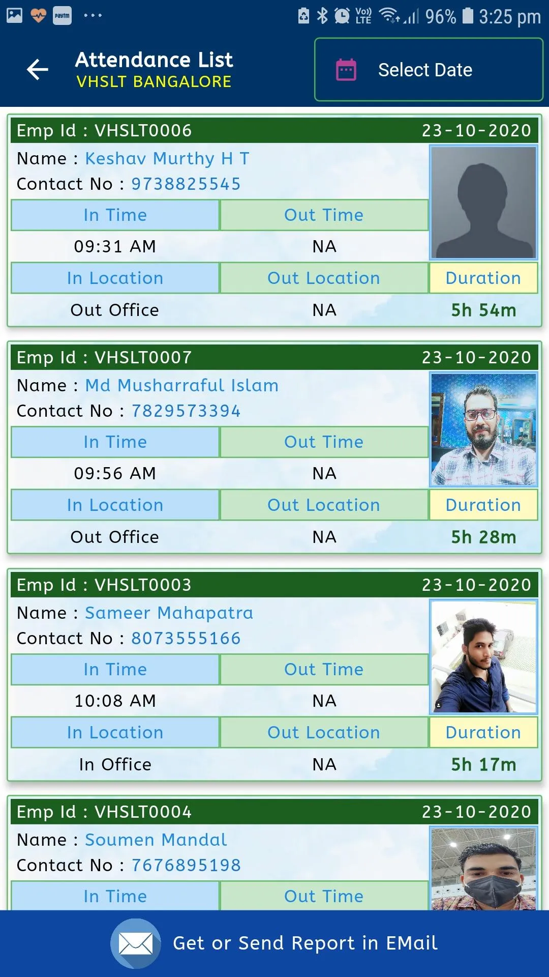 iPulse.Work | Indus Appstore | Screenshot