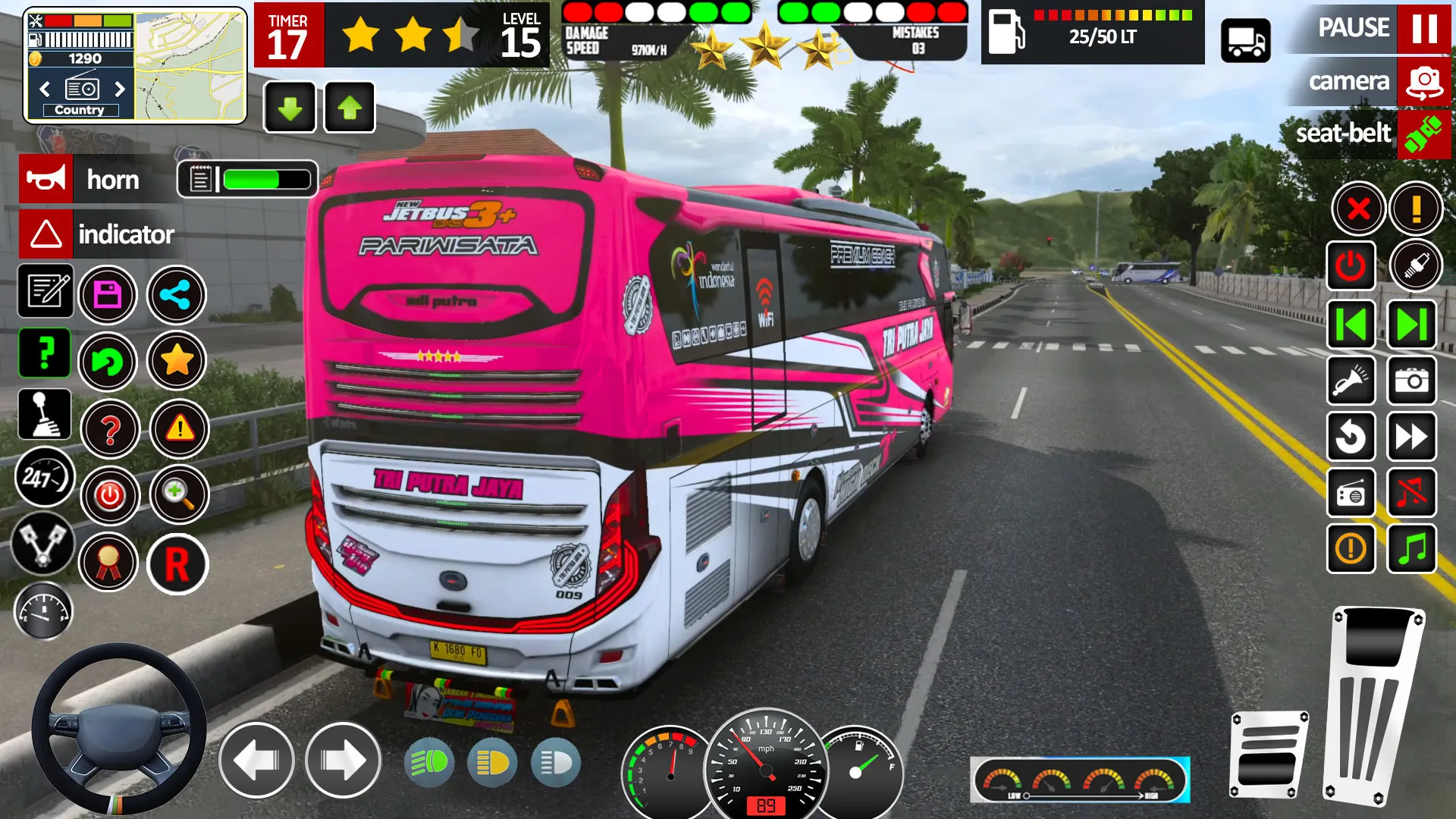 Coach Tourist Bus City Driving | Indus Appstore | Screenshot