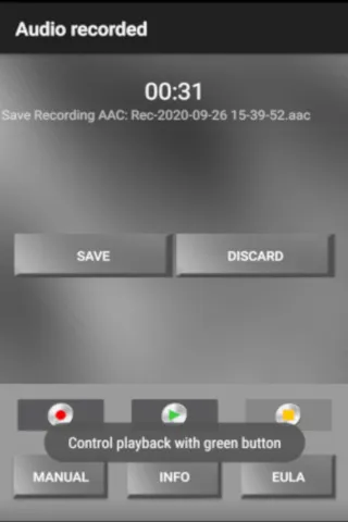 AAC Recording | Indus Appstore | Screenshot