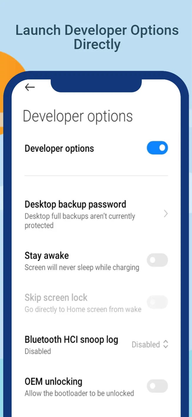 Developer Options | Indus Appstore | Screenshot