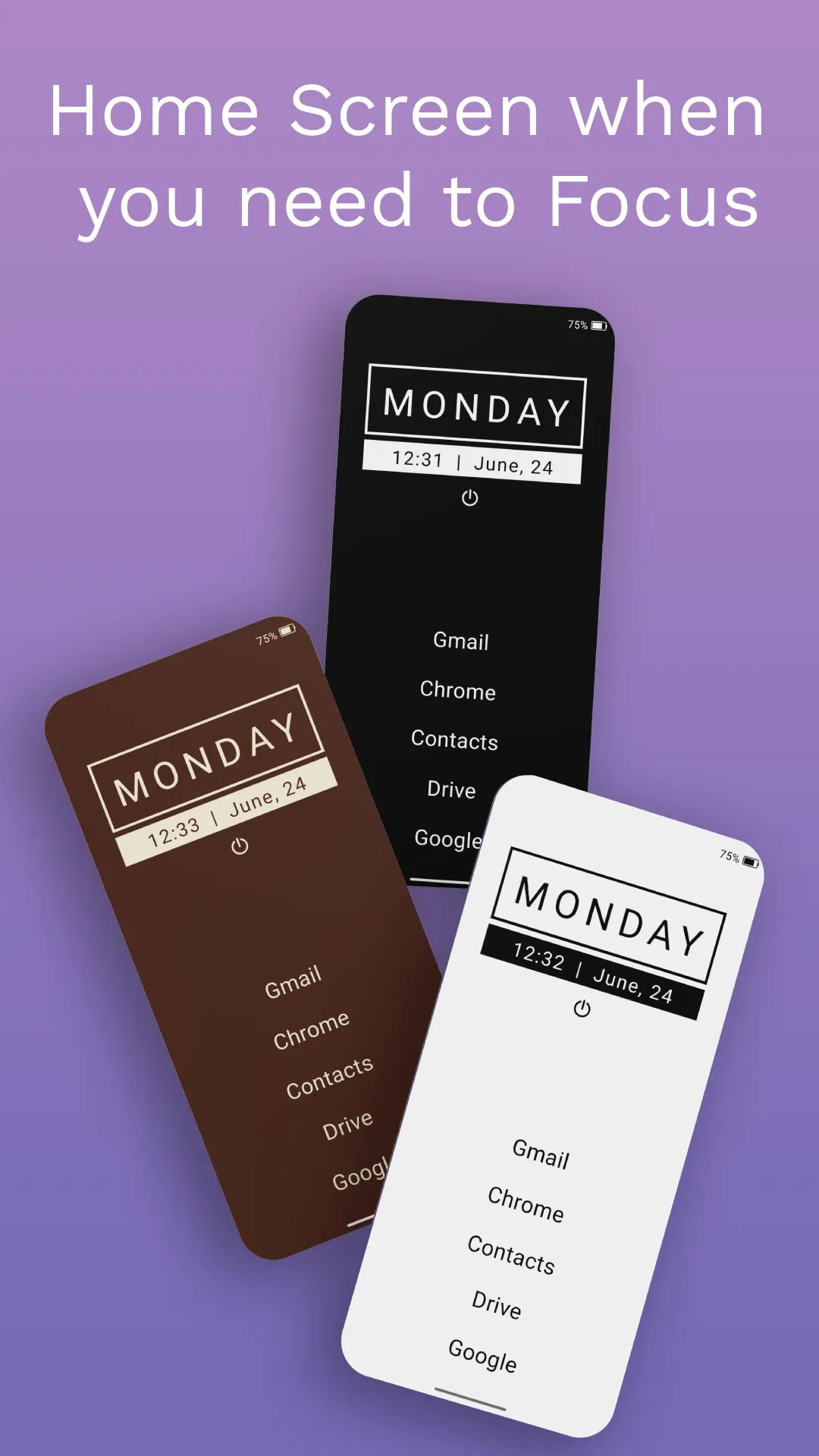 Focus Home Screen - Launcher | Indus Appstore | Screenshot
