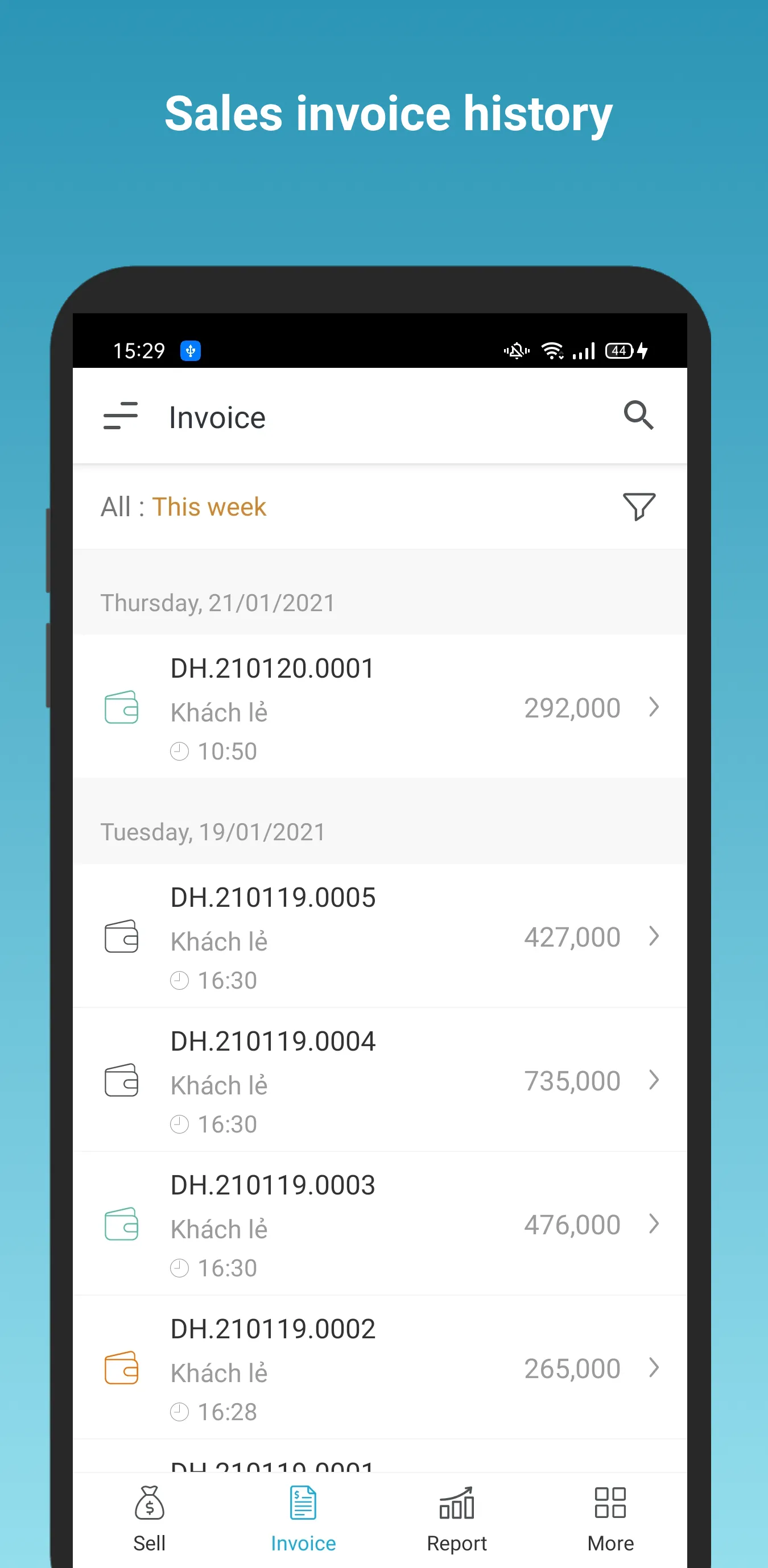 Mosa - Sales Manager | Indus Appstore | Screenshot