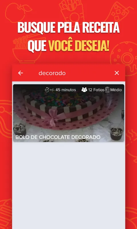 Receitas de Bolos de Chocolate | Indus Appstore | Screenshot